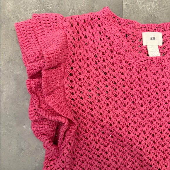 H&M Pointelle-knit Top | M - Picture 8 of 8